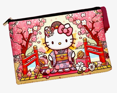 Sanrio Hello Kitty Kosmetiktasche Multifunktionale Reise Aufbewahrungstasche / Federmäppchen