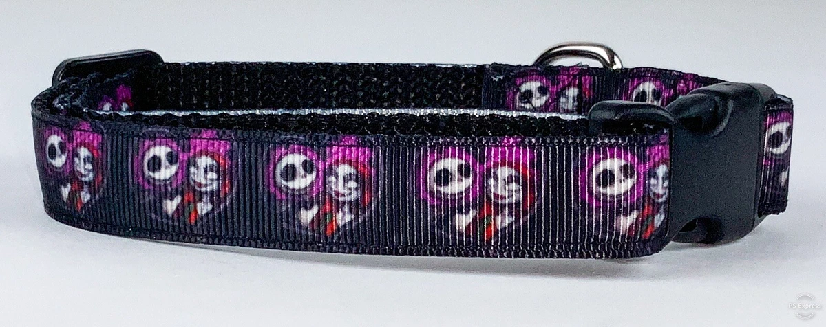 Nightmare Before Christmas dog collar adjustable buckle collar 5 8
