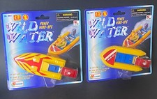 2 Vintage Water Boat Toy Wind Ups Extra Motor. 30 Years Old. Free Shipping