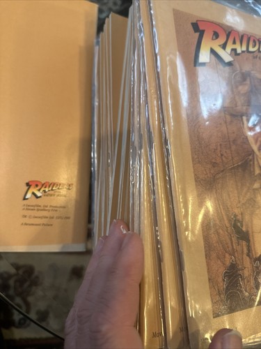 Raiders Of The Lost Ark Indiana Jones Collector's Album Magazine 1981 N Mint - Picture 7 of 8