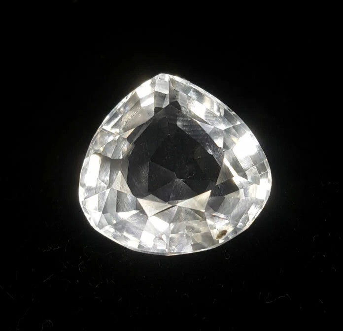 White sapphire loose best sale gemstones