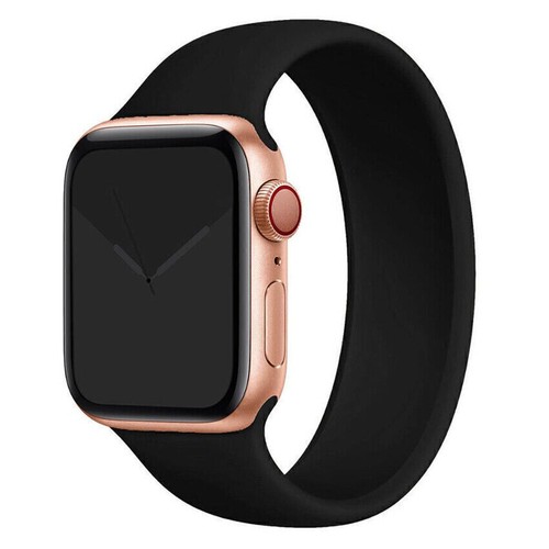 iWatch Band Solo Bracelet Loop Elastic Strap for Apple Watch 7 6 5 4 3 2 SE - Bild 14 von 31