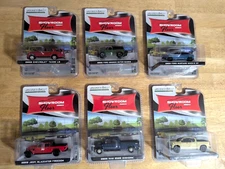 GREENLIGHT Showroom Floor Series 5 Set of 6 Cars 1/64 Scale Vehicles NEW 68050