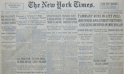 9-1936 September 16 LOYALISTS EXECUTE 62 BILBAO OFFICERS TRYING TO JOIN FOE