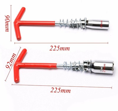 Car 16mm//21mm Spark Plug Socket Wrench Removal Spanner Tool Installation