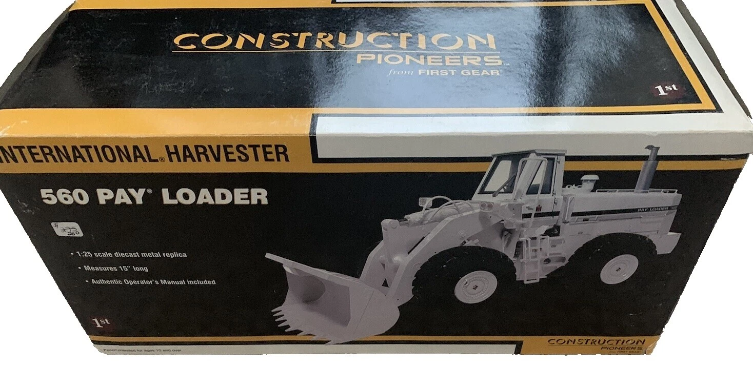 First Gear 1:25 Scale Contemporary Manufacture Diecast Construction Equipment