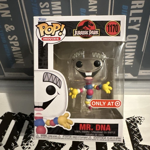 Funko Pop! Movies Jurassic Park Mr. DNA Target Exclusive Clear Vinyl Figure New