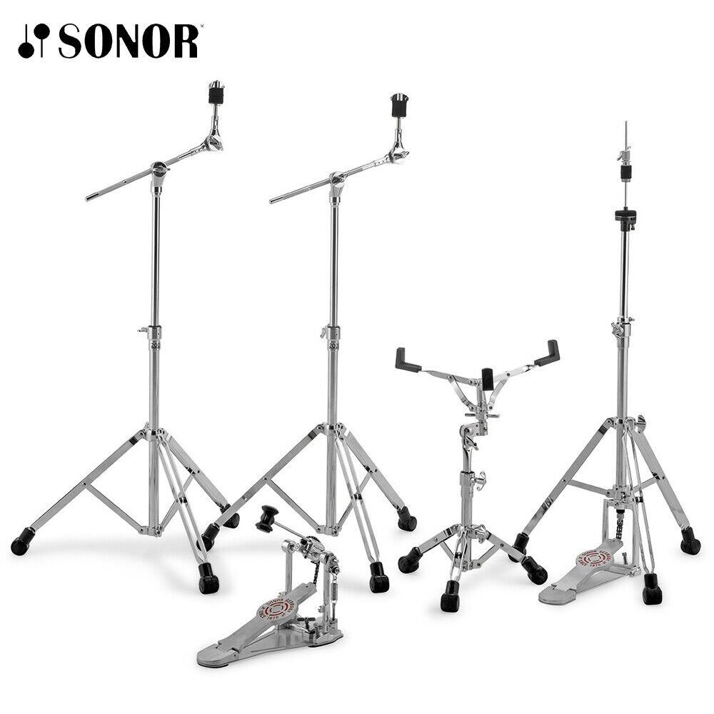 Sonor 2000 Series 5-Piece Double Braced Chrome Drum Hardware Sonor 2000 Series 5-Piece Double Braced Chrome Drum Hardware