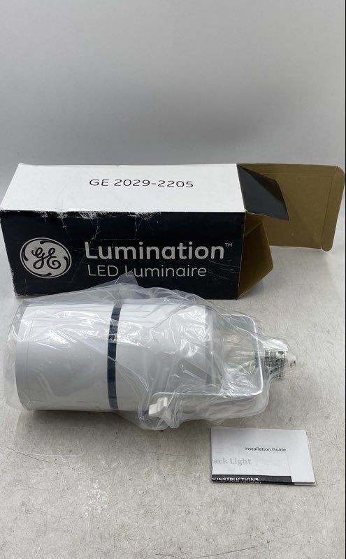 GE 2029-2205 Lumination LHL Series White Led Luminaire 120V Track Light Lot Of 2