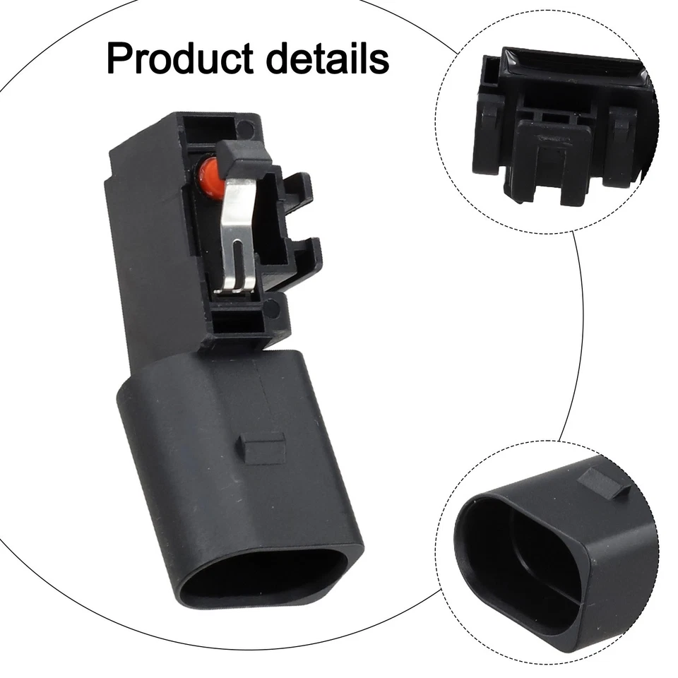 Oem Rear Baffle Switch Black for Polo For 9N 2002 2009 Tailgate Replacement - Image 3 of 4