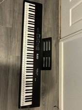 Fesley Piano Keyboard 88 Keys Full-Size Digital Piano Keyboard with Stand