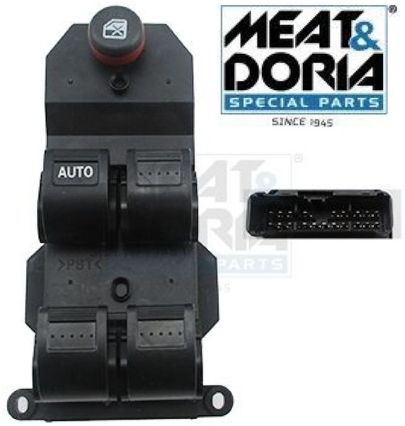 Meat & Doria 26056 Schalter FüR Fensterheber Schalter Fensterheber FüR Honda-image
