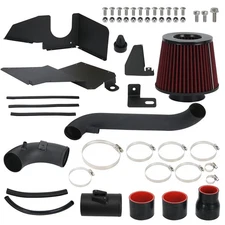 Cold Air Intake System Kit For Golf GTI MK6 2.0 TFSI EA113 Black Filter Pipe