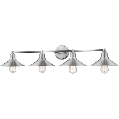 Z-Lite 613-4V-BN Casa Bathroom Vanity Light Brushed Nickel