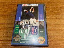 EA Sports: PGA Tour Golf II (Sega Genesis, 1992) TESTED, PLAYS, NO BOOKLETS