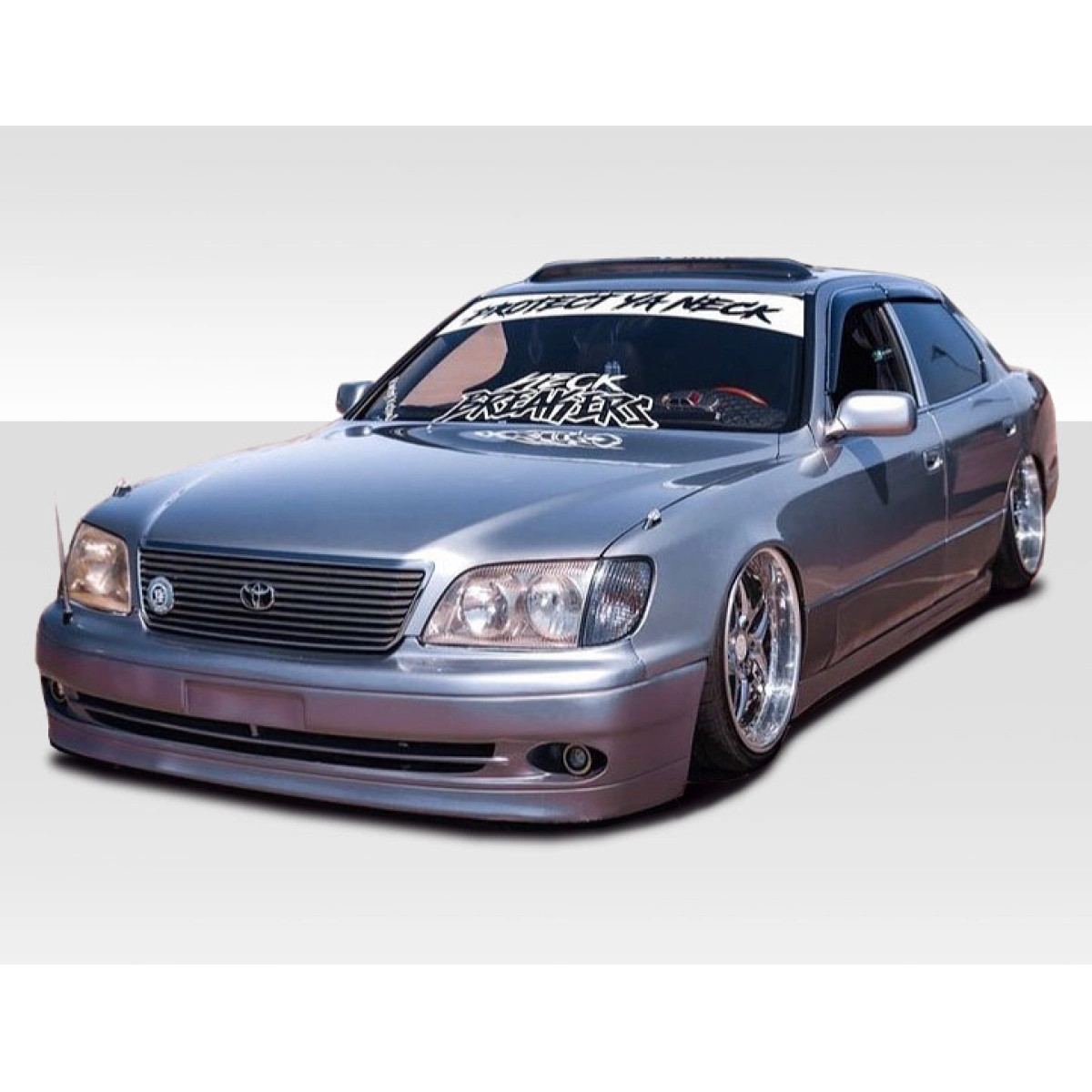 1/64 改LEXUS LS400 Wald VIP 風 関村 Duraflex LS Series VIP Design Front Bumper for LS400 Lexus 98-00