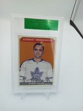 Bobby Baun Itg Ultimate Memorabilia
