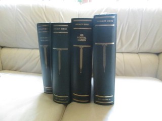 Four SCOTT SPECIALTY SERIES Stamp Album w/Postal Card Pages & Mounts