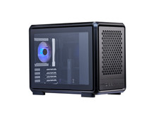 Cooler Master MF400MKHNNS00 MasterFrame 400 Micro-ATX Case Black