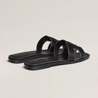 HERMES Oran Sandals in Black Color Womens Size 37 - US 6.5 New — photo 3