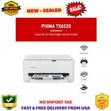 Canon PIXMA TS6520 Wireless Color All-In-One Inkjet Printer NEW Model w/ INKS