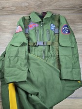 DISFRAZ HALLOWEEN PARACAIDISTA DIVISIÓN AÉREA PILOTO FUERZA AÉREA NIÑO talla 4 Envío Gratis
