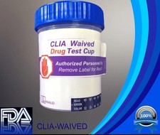 4 PACK- 5 Panel Drug Test Cup CLIA WAIVED - Test for 5 Drugs - Free Shipping 