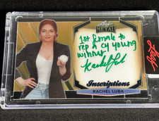 RACHEL LUBA 2025 LEAF METAL WOMEN OF SPORT GOLD /100 AUTO INSCRIPTION 🔥🔥
