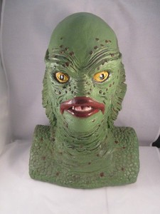 Erick Erickson signed Creature From the Black Lagoon life size bust, #5 of 1000