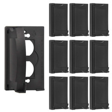 10 Pack Horizontal Outdoor Outlet Cover for Duplex Receptacles, Weatherproof Des