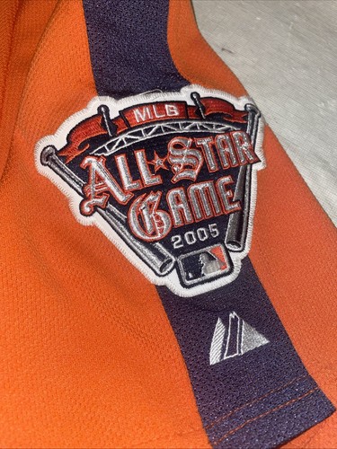 Authentic 2005 All-Star Game Detroit Trikot Herren XL National Orange Majestic - Bild 3 von 10
