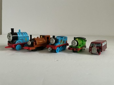 Thomas Friends Toy Train Lot - Thomas, Percy Duke, Bertie - For Parts Or Repair
