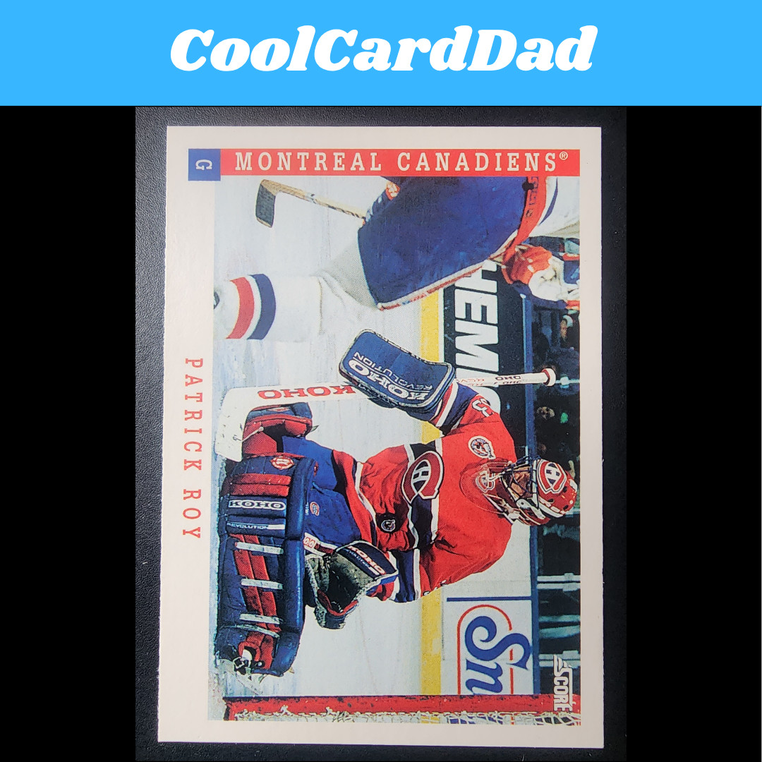 1993-94 Score - Patrick Roy Montreal Canadiens #315