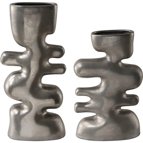 Uttermost 18145 Free Flowing 14.25 X 7 inch Vases, Set of 2 - Picture 5 of 8