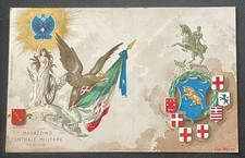 Magazzino centrale militare di Torino Cartolina militare fp non vgt