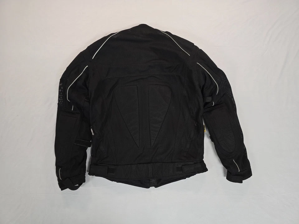 Nitro Motorcycle Jacket Men’s 4XL Mesh CE Armor Black Dura Guard Summer Riding - Image 2 of 4