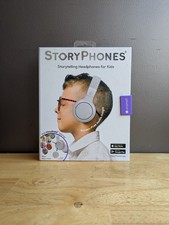 Disney Pixar StoryPhones Storytelling Bluetooth Wireless Kids Headphones Gray