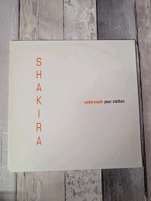 Shakira Underneath Your Clothes  2002 UK Release Promo 12'' Vinyl Remix Release 