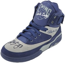 Patrick Ewing Auto Navy Athletics 33 HI OG Shoe Georgetown Hoyas Size 13 W/ Box