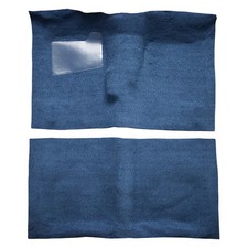 For Pontiac Gto 66-67 Carpet Standard Replacement Molded Medium Blue Complete