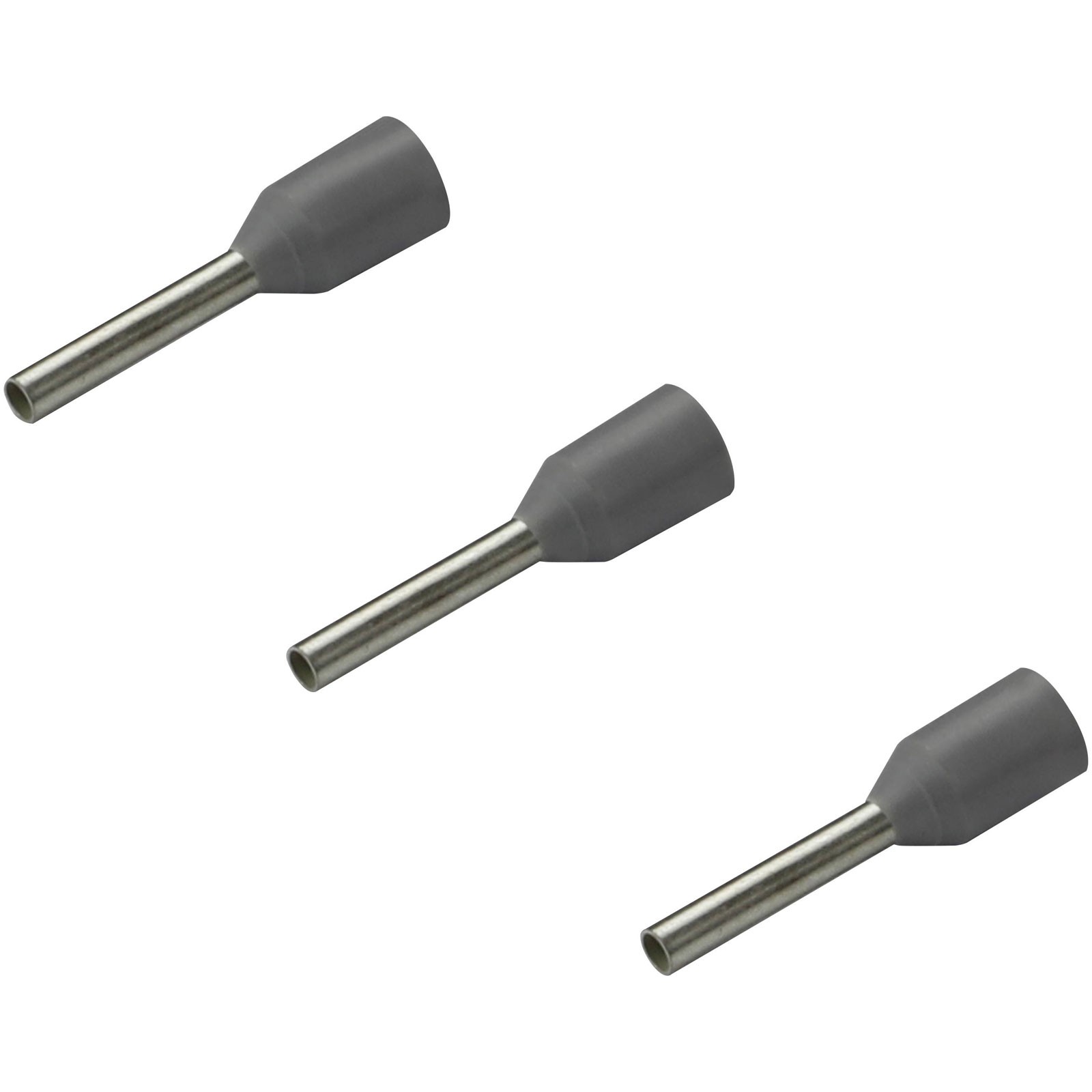 Rittal Ferrule 0.75 mm² Partly Insulated Grey 500 pcs