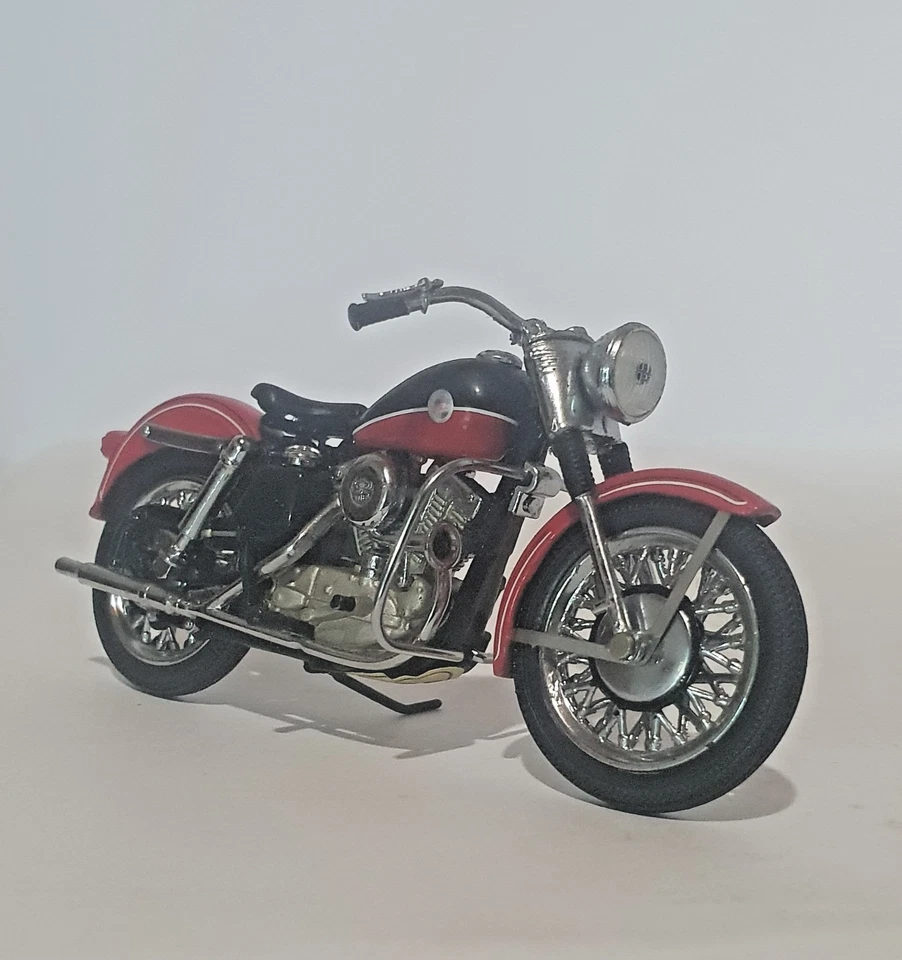 Harley-Davidson Sportster 1957 Franklin Mint 1:24, metal fundido a presión Foto 2 de 4