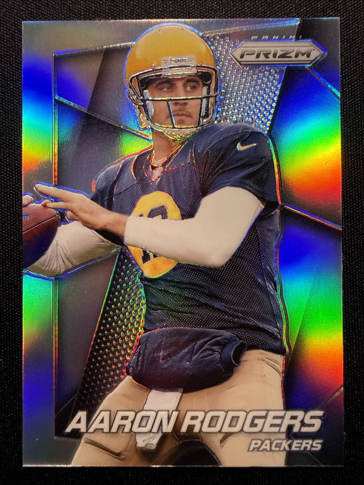 2014 Panini Prizm Aaron Rodgers Silver Prizm #67 SSP PACKERS/JETS/STEELERS