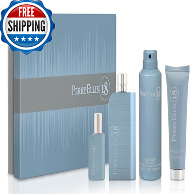 Perry Ellis Perry Ellis 18 Men 4 Pc Gift Set I0098878