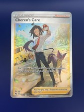 Cheren's Care GG58 Crown Zenith Galarian Gallery Pokemon TCG - NM