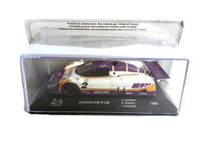 DIE CAST 1/43 JAGUAR XJR-9 LM J. LAMMERS 1988 24 H LE MANS[#70]