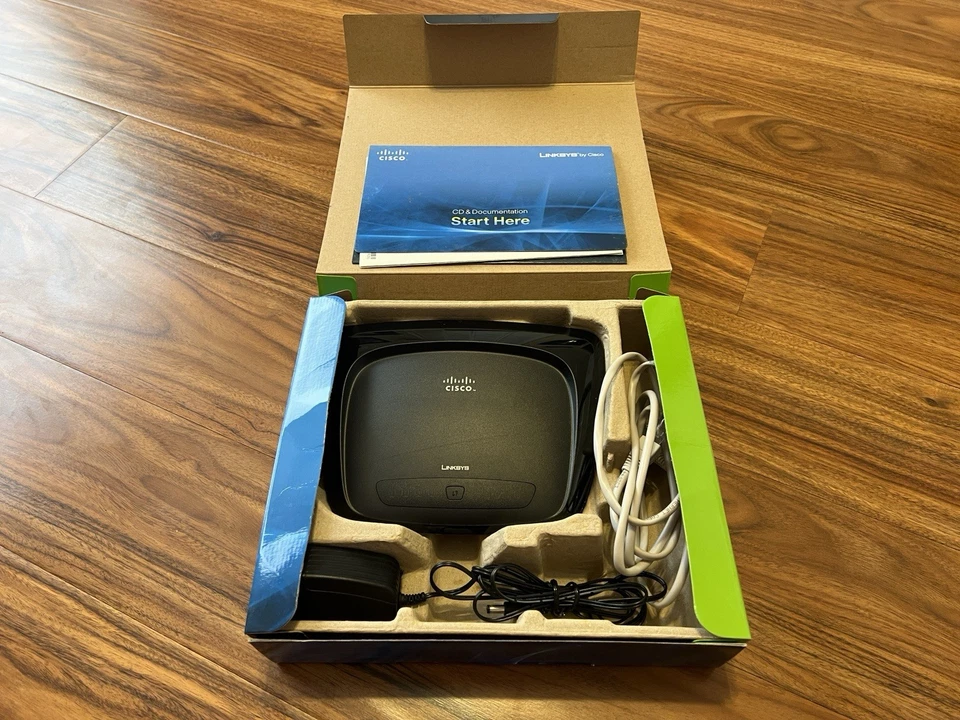 Linksys Cisco WRT54GS2 Wireless-G Broadband Router With SpeedBooster Tested Work - Image 2 of 3