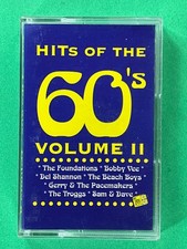 Hits of the 60  s Volume II, Audio Cassette Tape