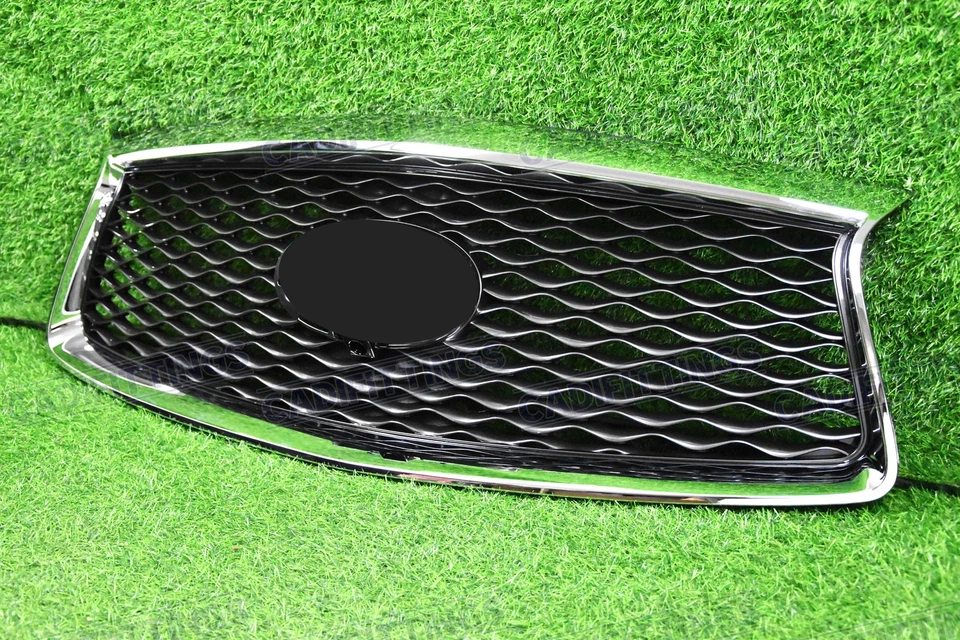 Parachoques parrilla superior para Infiniti QX60 2016 2017 2018 2019 2020 con opción de cámara Foto 4 de 4