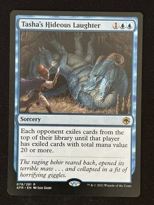 1x MTG Tasha's Hideous Laughter - Adventures in the Forgotten Realms (AFR) #78